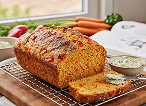 Carrot & Pepper Loaf
