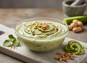 Cucumber Peanut Sauce