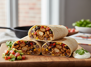 Hearty Seitan Burritos