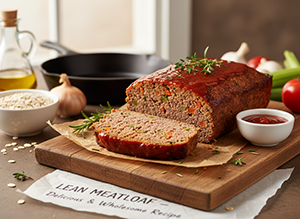 Lean & Mean Meatloaf
