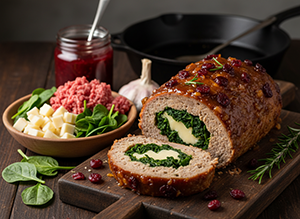 Spinach Meatloaf