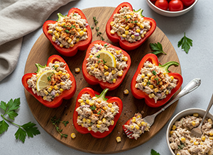 Stuffed Peppers with Tuna
